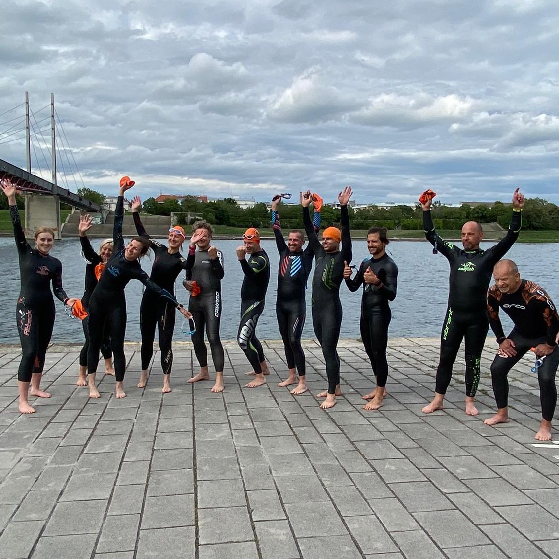 Freiwasser-Schwimmen